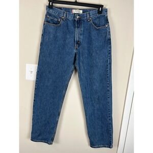 Levis 550 Relaxed Fit Jeans Mens 36x34 Medium Wash Blue Denim 00550-4886